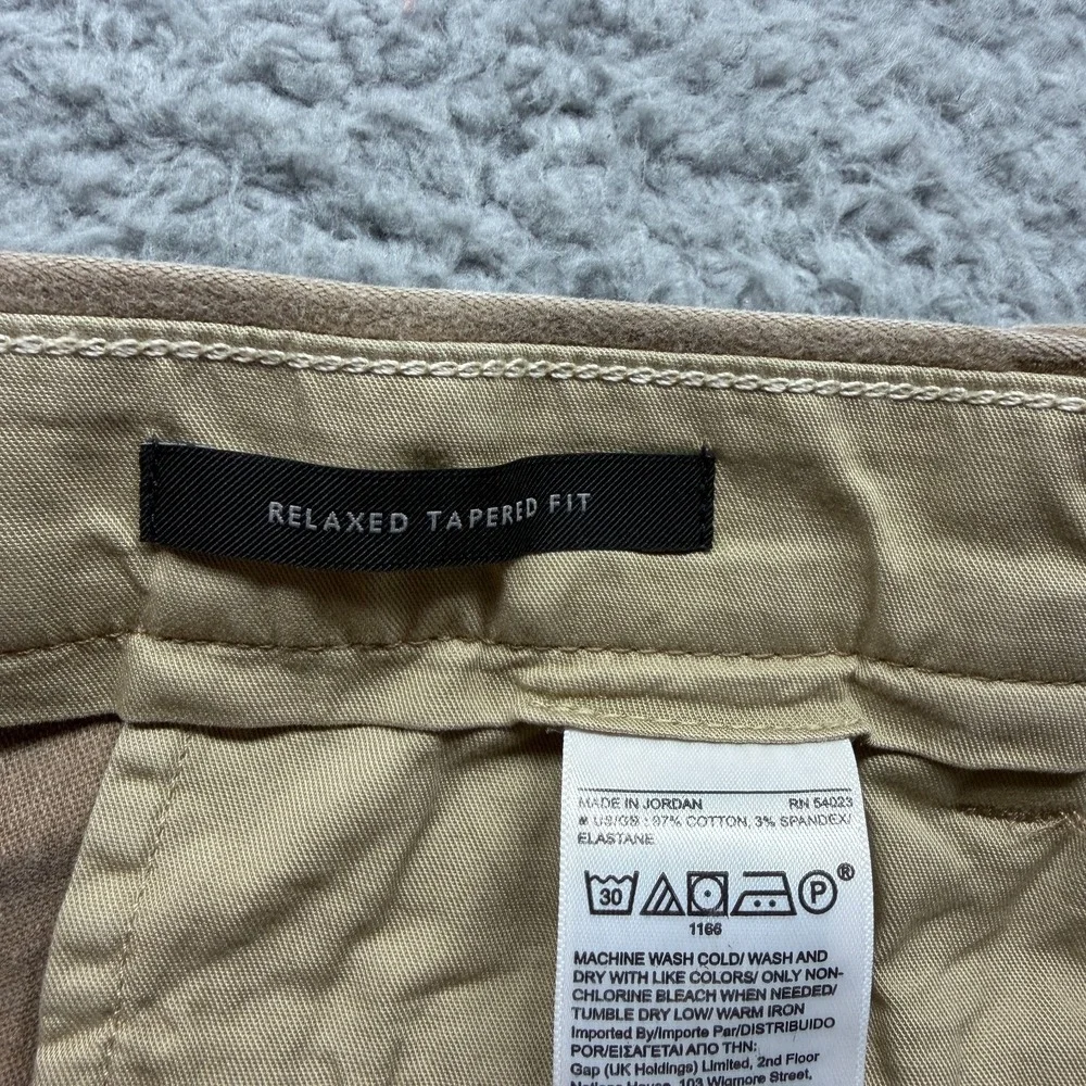 Banana‎ Republic Traveler Pant Mens 40x31 Beige Chino Tapered Relaxed Stretch